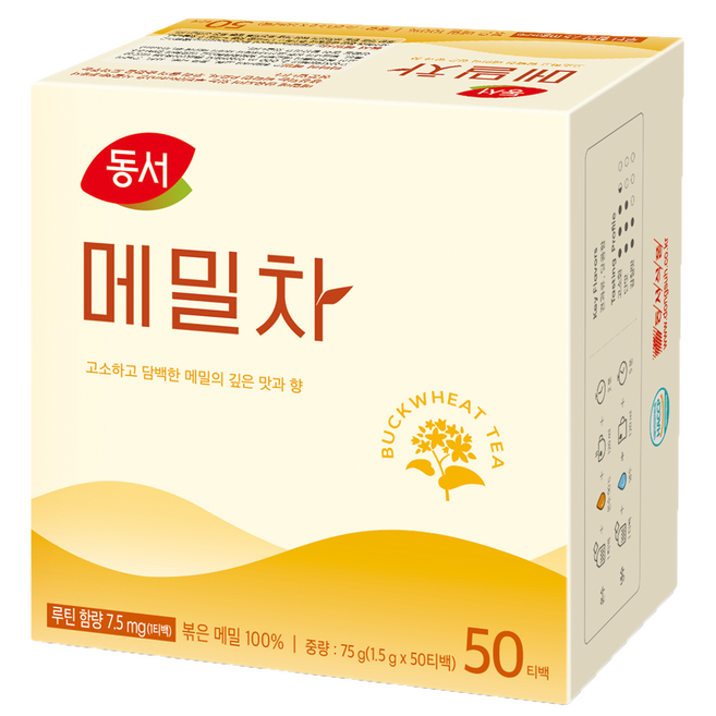 동서 메밀차50T, 1.5g, 50개입, 1개