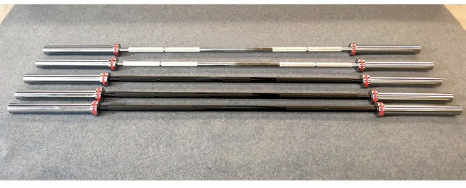 奧林匹克長槓 商用健身房專用槓鈴 深蹲臥推硬舉訓練, 1個, 1500磅+4顆輪軸