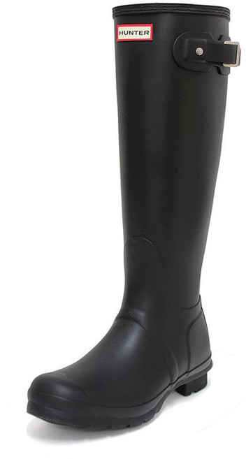헌터 오리지널 톨 웰링턴 레인부츠 롱 장화 블랙 WFT1000RMA-BLK