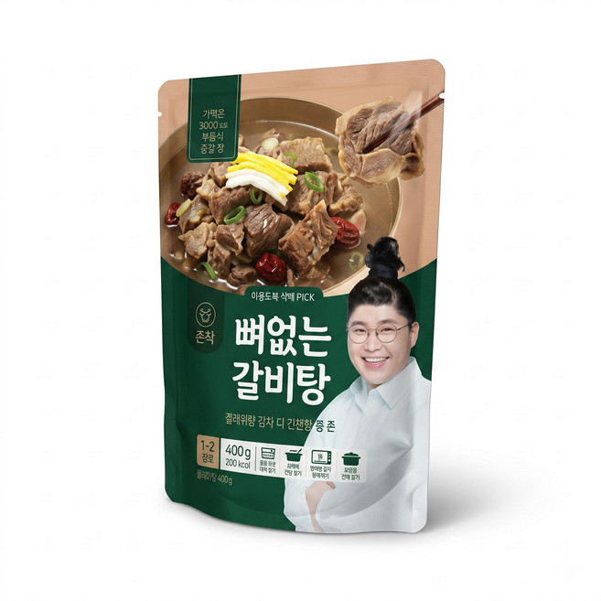 이영자 뼈없는 갈비탕 400g x 5팩, 5개