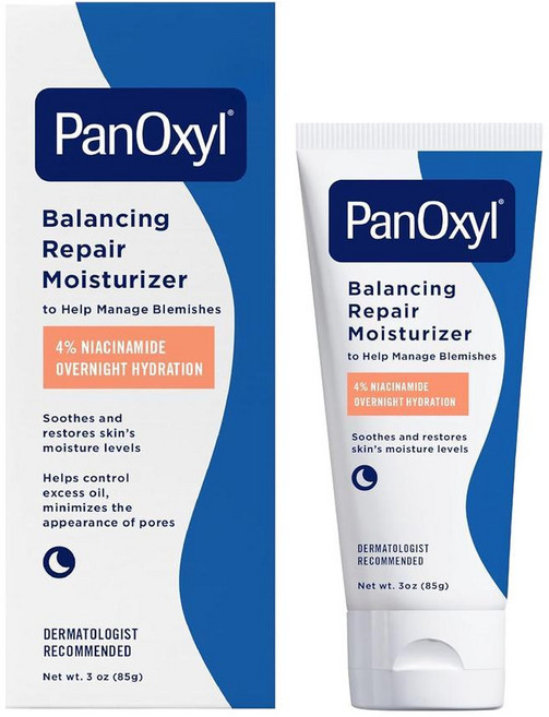 PanOxyl PM Balancing Repair Moisturizer 파녹실 PM 밸런싱 리페어 모이스처, 2개, 85g