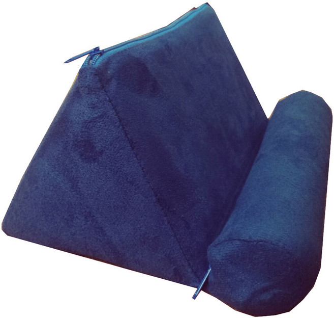 홀더 자동차 지지 스탠드 접이식 휴대폰 사무실 쿠션 베개 휴대용 받침대 침대 스펀지 태블릿 책 독서, sapphire blue