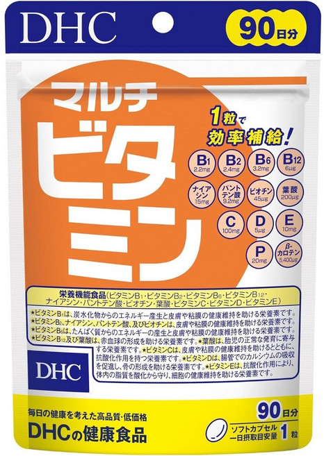 DHC 멀티비타민 90일분 (90정), 1개, 90정