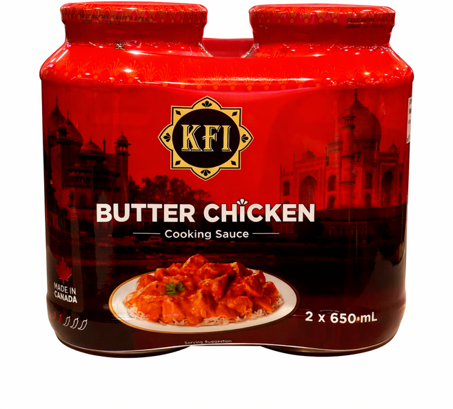 코스트코 KFI 버터 치킨커리 소스 650ML X 2개 치킨카레 인도 커리 혼밥 3분카레