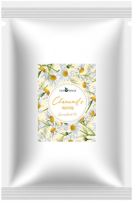 [티스페이스] 프리미엄 캐모마일 100티백 업소용 카페용 음식점용 대용량, 1개, 100개입, 1g