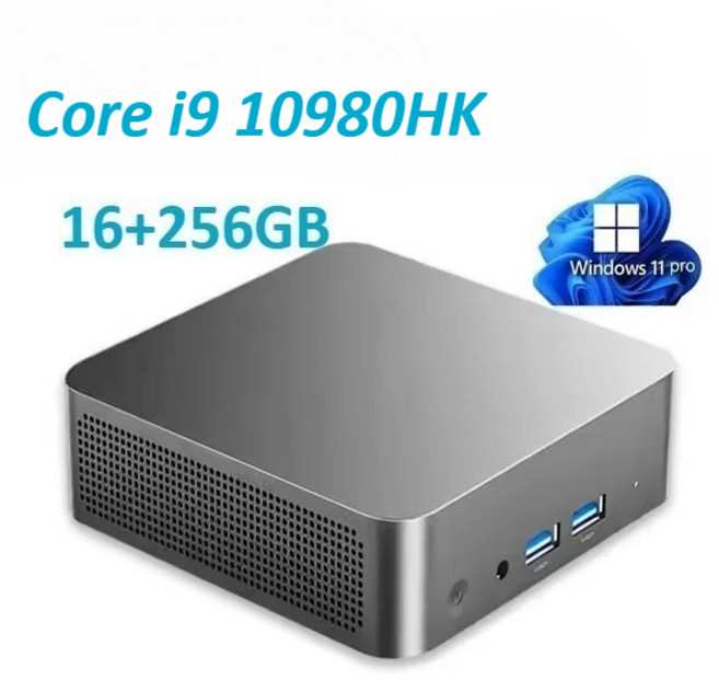 LED전구 2026 PC 윈도우 11 프로 코어 i9 10980HK 32GB 램 12SSD WIFI 6 BT5.2 4K HD 게이밍 사무용 학습용 PC, [03]  Type-C