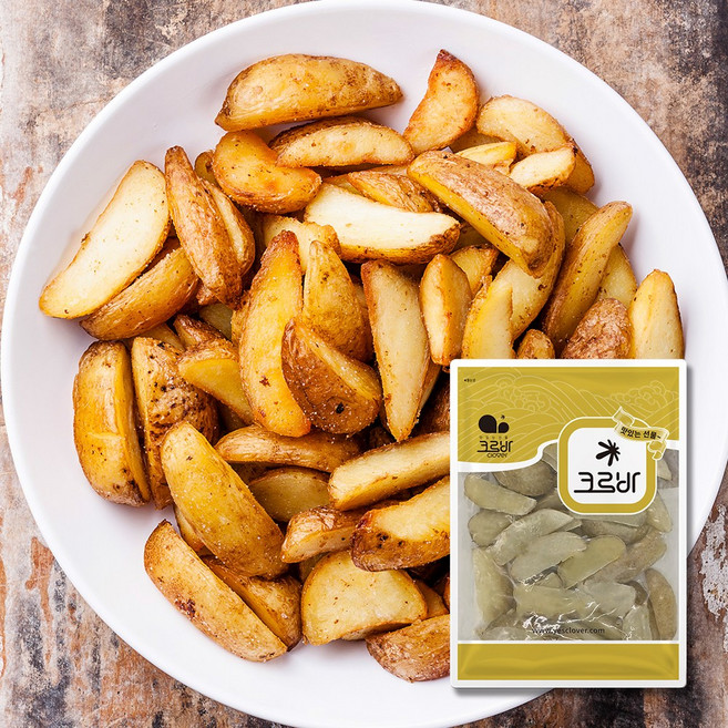 크로바 국내산감자로만든 웻지 감자 1kg, 1개