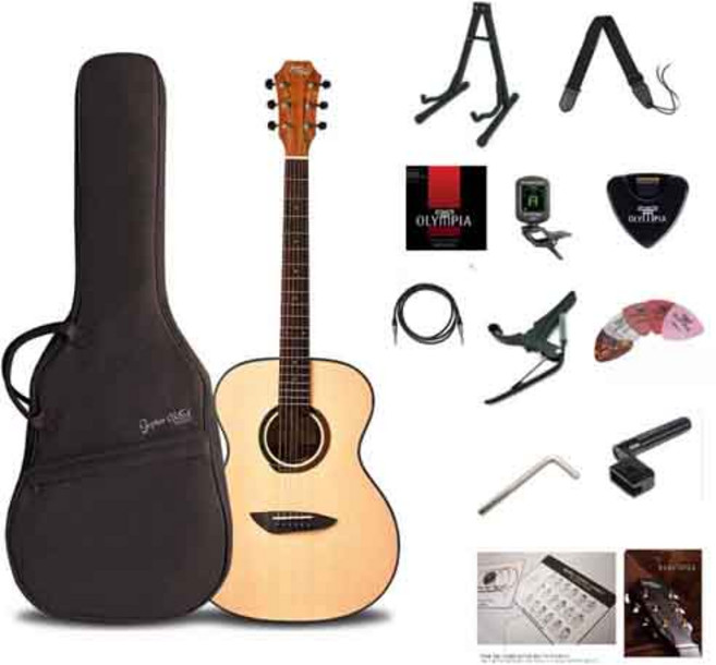 고퍼우드 어쿠스틱 통기타 G110 NS 무광 공식인증대리점, 1개