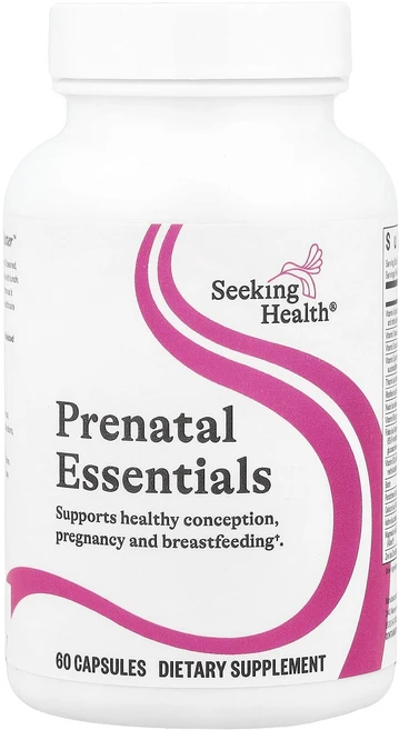 Seeking Health 프리네이틀 에센셜스 캡슐 60정, SeekingHealth프리네이틀에센셜스캡슐60정, 1개 - 쿠팡