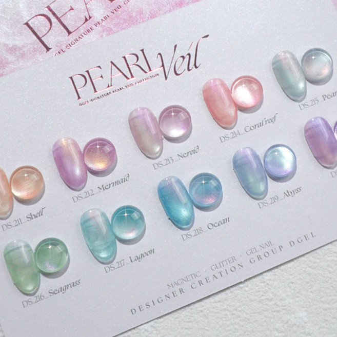 디젤 글리터젤 시그니처 펄베일 10종 단품 자석, 1개, 12g, DS-215