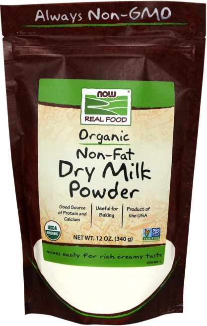 나우푸드 논-팻 드라이 밀크 파우더, 340g, 1개 - 쿠팡