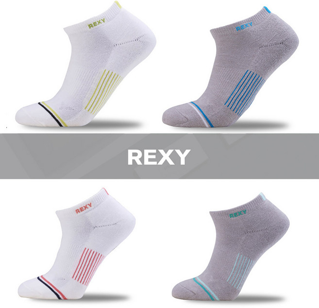 REXY 기능성 골프양말 남성 여성 스포츠양말 선물세트, 화이트, 1개