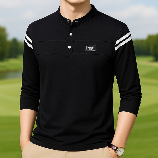 곽씨네슈퍼 남성 골프 긴팔 티셔츠 골프복 골프웨어