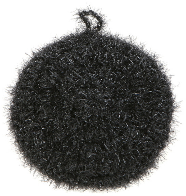 모던하우스 DY 물방울 아크릴 수세미 다크그레이 DY0218017, 1개, 1개