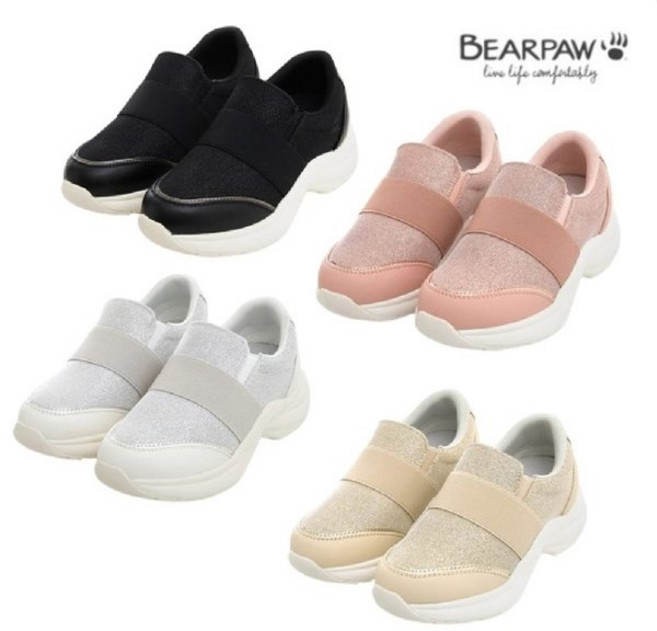 베어파우 여성 스니커즈 BLISS 키높이 슬립온 2종 2091001 079PA-SC 패션의 완성