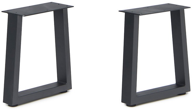 가구앤하우스 DIY 가구부속자재 우드슬랩 삼각다리 철제프레임 책상 가구 상다리 교자상다리 테이블 식탁다리 철재 철제 다리