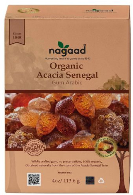 나가드 유기 아카시아 세네갈 검 아라비카 USDA 인증 야생 유기농 천연 식품 화장품 스무디 요리 순수 유화