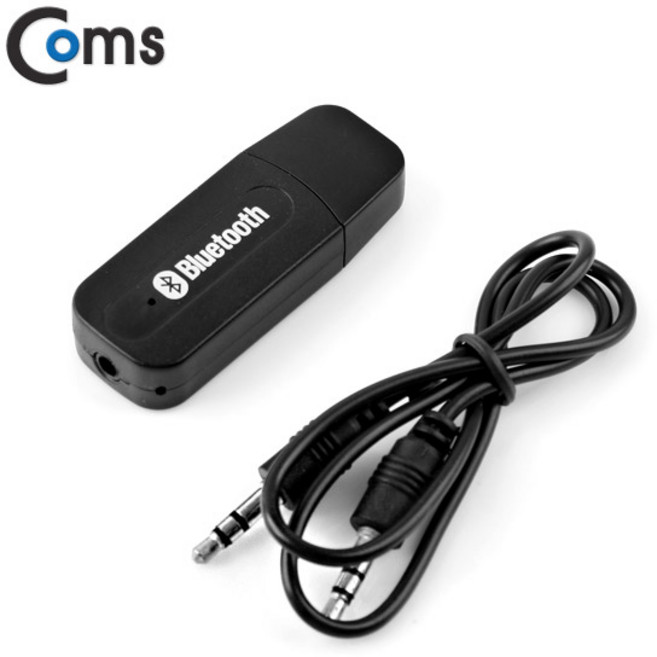 Coms 블루투스 USB 오디오 동글 리시버 IT435