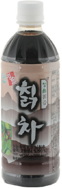 청솔 칡차(칡즙) PET 500ml, 상세페이지 참조