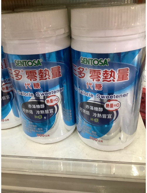 三多 零熱量代糖 赤藻糖醇 600克, 1個, 三多代糖600公克
