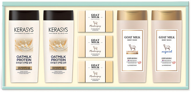 애경 밀크 프리스틴 C호 선물세트, 1세트