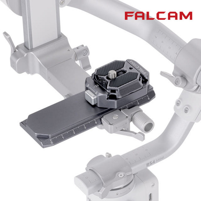[FALCAM] 팔캠 FC5201 DJI RS4 Mini 짐벌 F38 퀵릴리즈 플레이트 키트, 1개