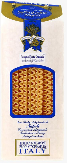 프랑스 사포리 디 나폴리 Sapori di Napoli 라자냐 듀럼밀 세몰리나 파스타, 6개, 500g