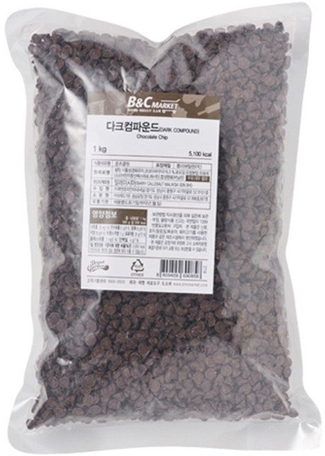 브레드가든 바리깔레바우트 초콜릿 1kg, 1개