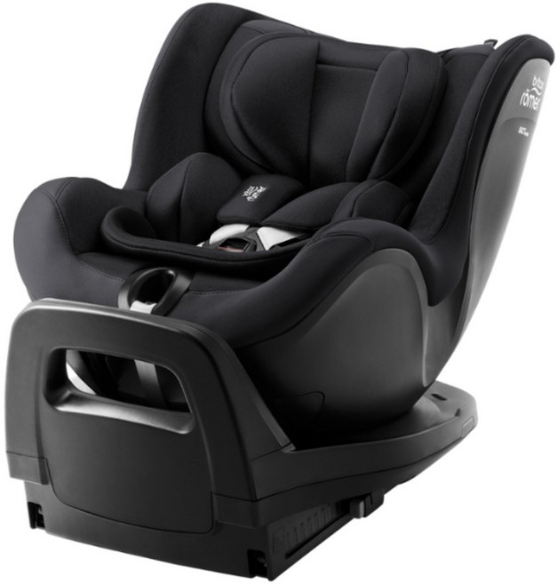 Britax DUALFIX PRO 雙面0 4歲兒童座椅 汽車安全座椅 isofix汽座 安全座椅 汽座, 碳纖黑 (style版 網眼透氣布)