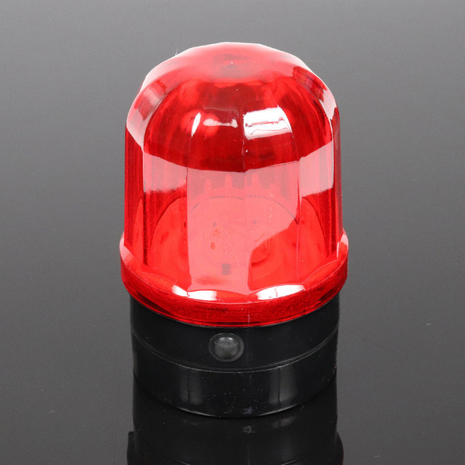 세이프툴 무소음 경광등 경고등 6구 30구, 1개, 빨강