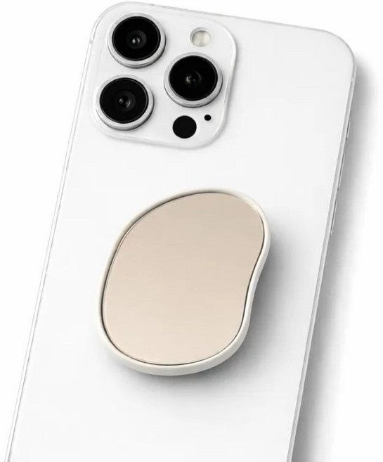 심플 웨이브 미러 스마트톡, 1개, 일반부착형