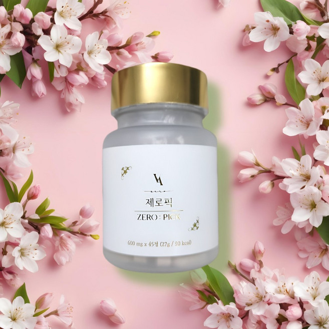 비아벨로 브로멜라인 단기간다이어트 보조제 제로픽, 1개, 45정