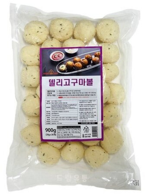 델리) 치즈고구마볼(30gX30알), 1개, 30g