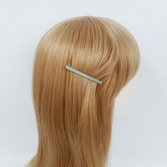 시크몽 프랑스핀 호피 마블 미니 슬림 6.5 cm 빼빼로 헤어 자동핀