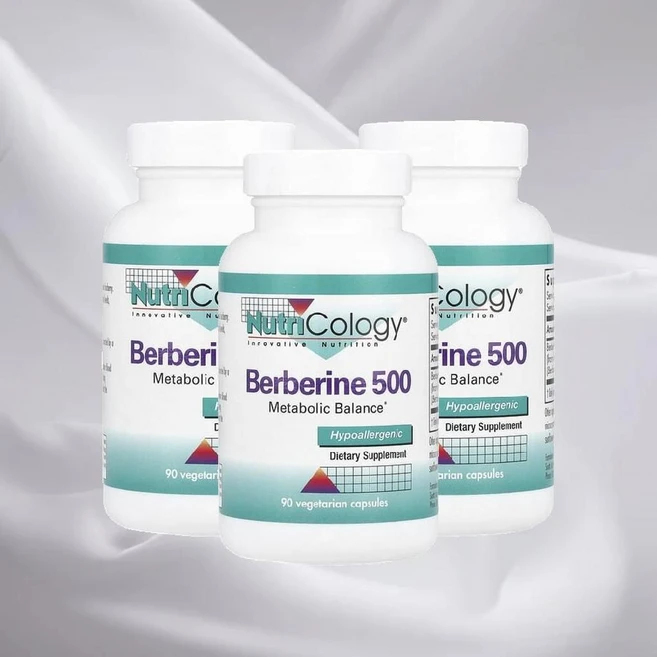 뉴트리콜로지 베르베린 500mg 90캡슐 3병 Nutricology Berberine, 90정, 3개 - 쿠팡