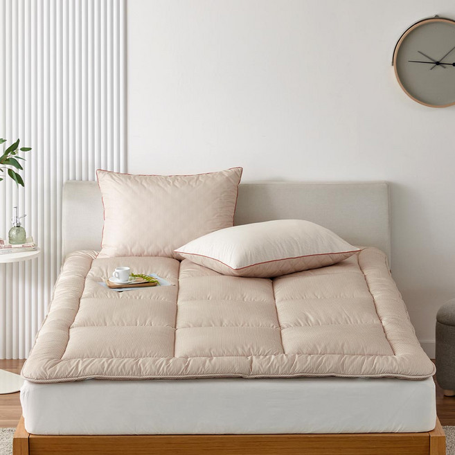 모던하우스 스웰 알러지케어 SS 토퍼 110x200 코나 베이지 CV2224098