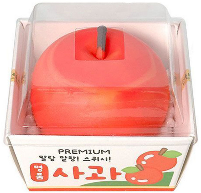 과일 말랑이 스퀴시 사과 꿀수박 제주귤, 1개