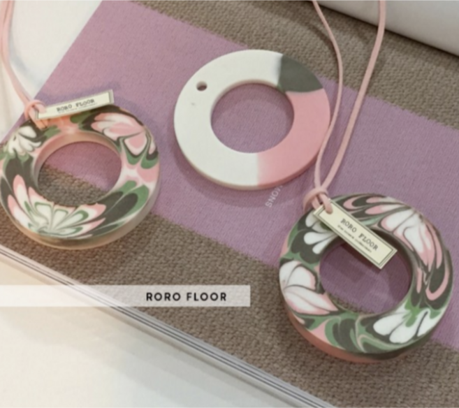 로로 석고방향제 만들기 석고몰드 실리콘틀 라운드 6구 2개, 라운드 (원형) 6구, 2개