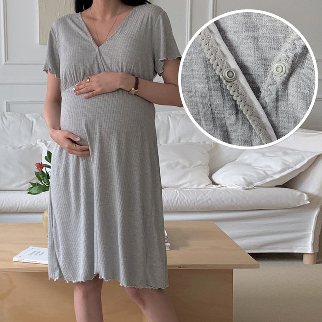 [당일출고] 수엠W 임산부 홈웨어 이너패드 B016 릴리수유원피스