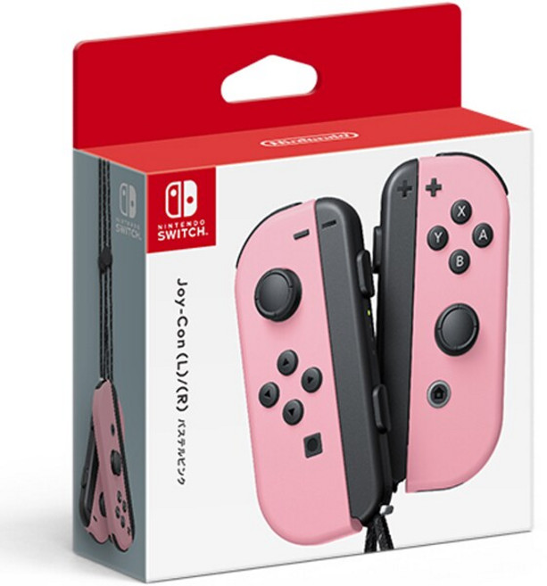 Nintendo 닌텐도 Switch 전용 Joy-ConL/R 파스텔 핑크 컨트롤러, Nintendo 닌텐도 Switch 전용 Joy-Con, 1개