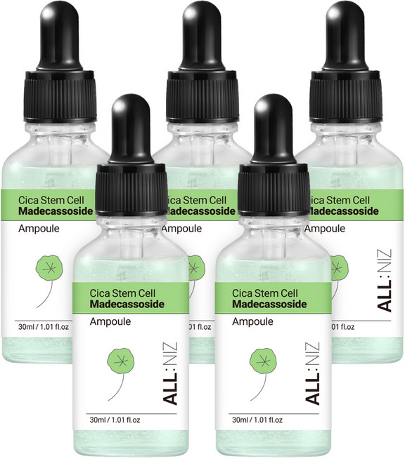 올니즈 시카 줄기세포 마데카소사이드 피부재생 촉진 앰플, 5개, 30ml