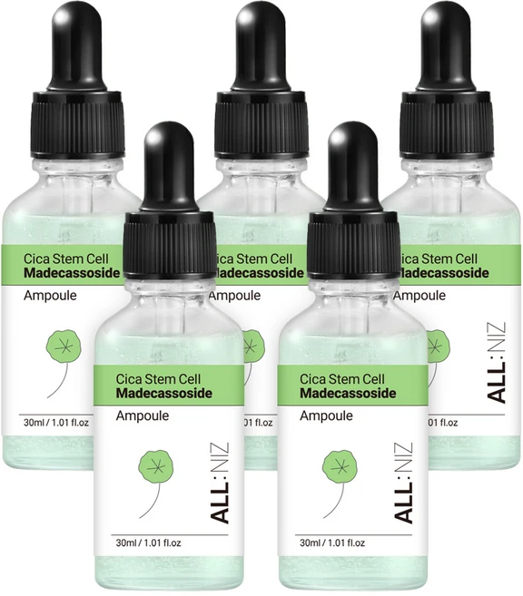 올니즈 시카 줄기세포 마데카소사이드 피부재생 촉진 앰플, 5개, 30ml - 쿠팡