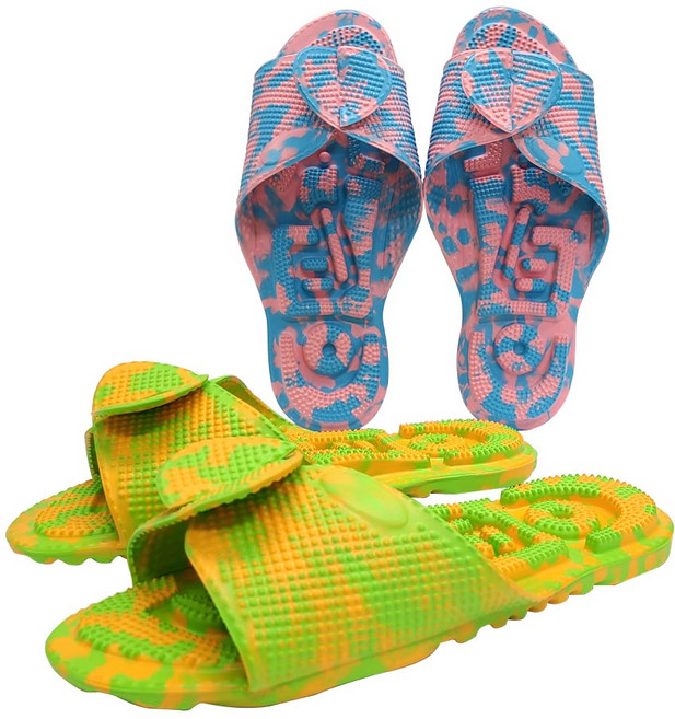 헤라칸 EVA 지압슬리퍼1+1