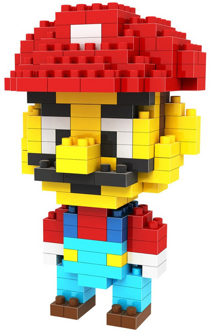 [알꿀밤-나노블럭-수리공] NO빨간 수리공, 1개