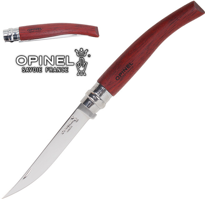 Opinel 오피넬 에필레 10 자단나무 주방용 접이식 나이프, 1개