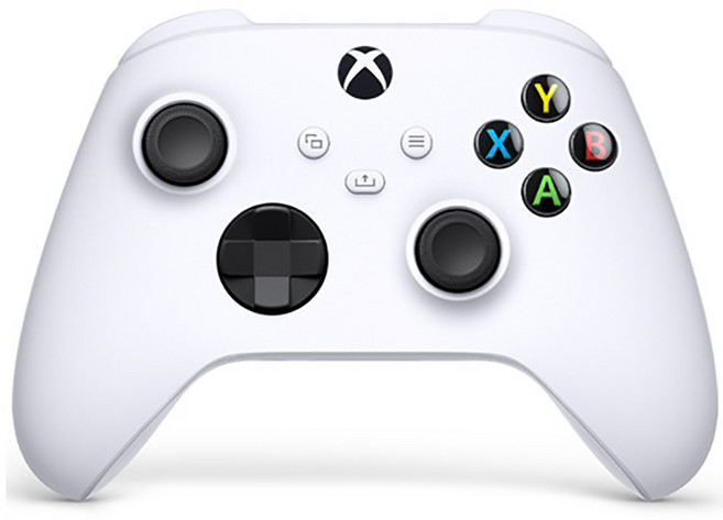 마이크로소프트 Xbox 4세대 무선 컨트롤러 로봇화이트, 1개