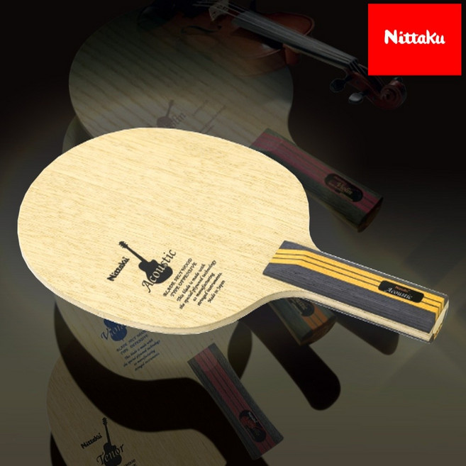 닛타쿠 탁구채 탁구라켓 어쿠스틱, 1개, Acoustic