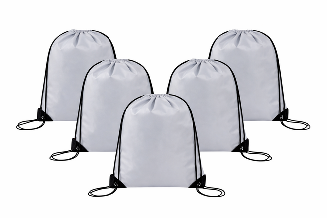 편리장터 다용도 빅사이즈 신발주머니 운동필수템, 5개, 그레이