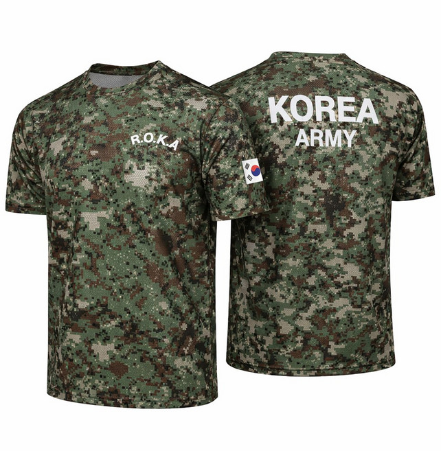 아소트 냉감 통기성 메쉬 로카티 코리아 아미 ROKA 반팔 티셔츠 남녀공용