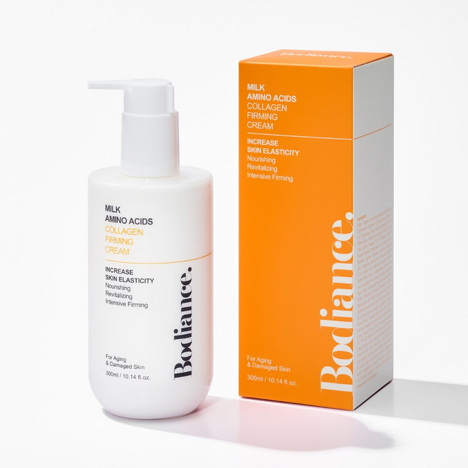 바디언스 밀크 아미노산 콜라겐 퍼밍 탄력 크림, 300ml, 1개